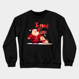 christmas time Crewneck Sweatshirt